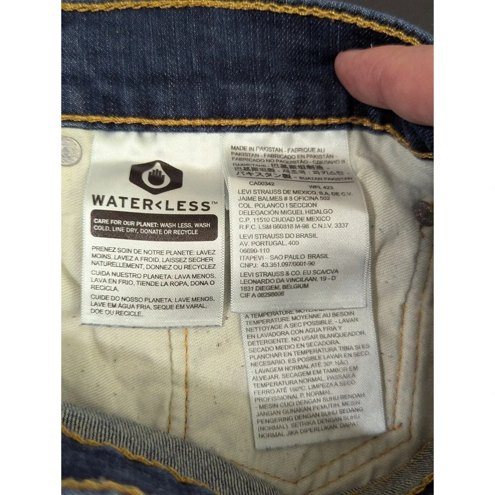 Levi's 514 Jeans Men's 32x29 (Tag 33x30)‎ Blue